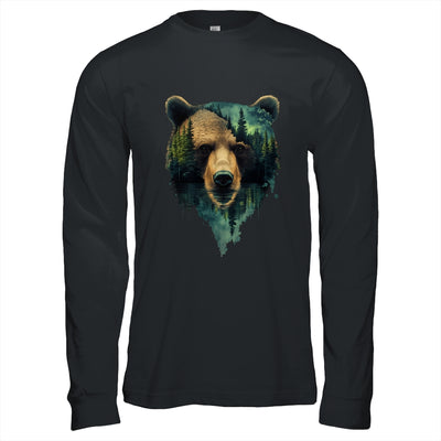 Bear Artwork Portrait Wildlife Forest Nature Lover Art Shirt & Hoodie | teecentury