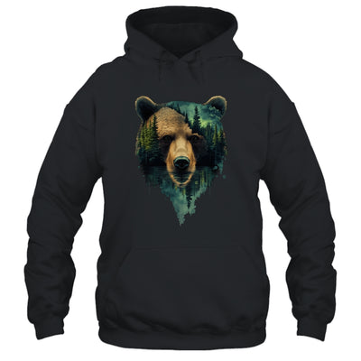 Bear Artwork Portrait Wildlife Forest Nature Lover Art Shirt & Hoodie | teecentury