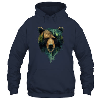 Bear Artwork Portrait Wildlife Forest Nature Lover Art Shirt & Hoodie | teecentury