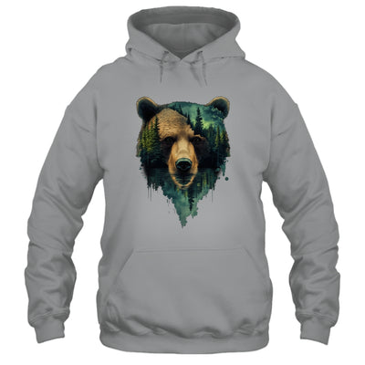 Bear Artwork Portrait Wildlife Forest Nature Lover Art Shirt & Hoodie | teecentury