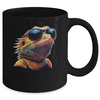 Bearded Dragon Lover Bearded Dragon Sunglasses Art Men Women Mug | teecentury
