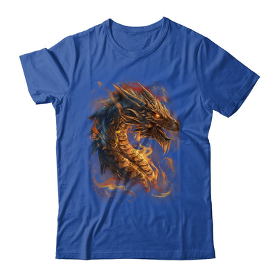 Beautiful Vintage Dragon Lover Fantasy Art Cool Illustration Shirt & Hoodie | teecentury
