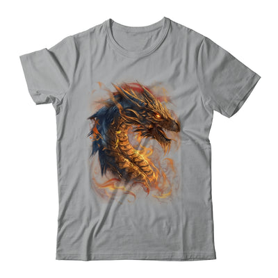 Beautiful Vintage Dragon Lover Fantasy Art Cool Illustration Shirt & Hoodie | teecentury