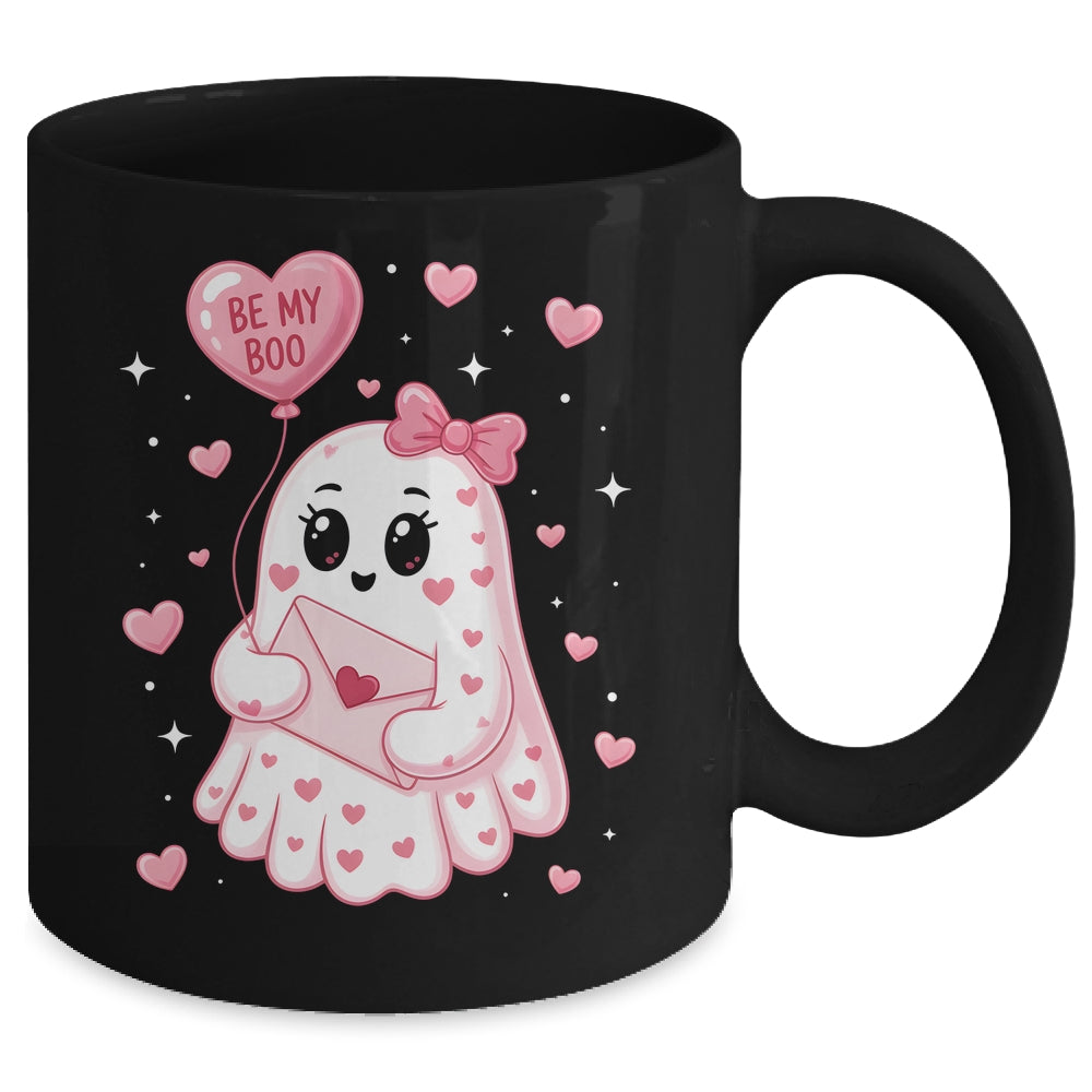 Bee My Boo Heart Boo Ghost Valentine Women Girl Kid Mug | teecentury