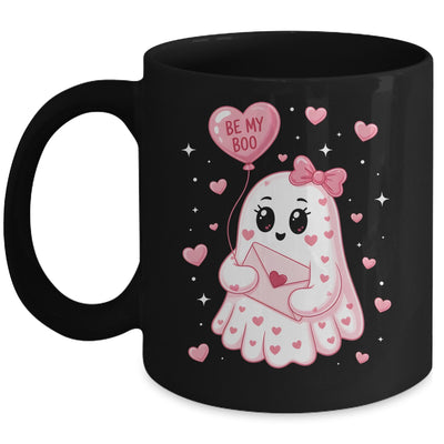 Bee My Boo Heart Boo Ghost Valentine Women Girl Kid Mug | teecentury