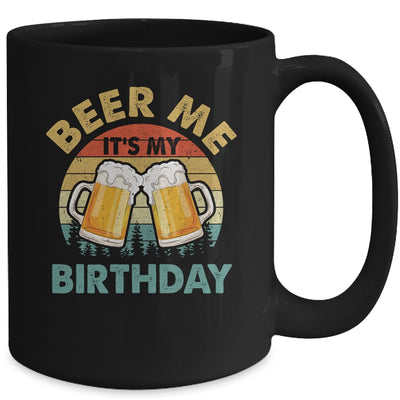 Beer Me It's My Birthday Party Family Matching Group Vintage Mug | teecentury