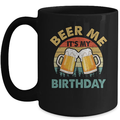Beer Me It's My Birthday Party Family Matching Group Vintage Mug | teecentury