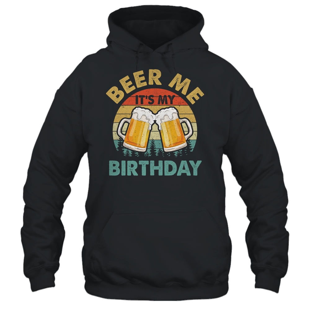 Beer Me It's My Birthday Party Family Matching Group Vintage Shirt & Tank Top | teecentury