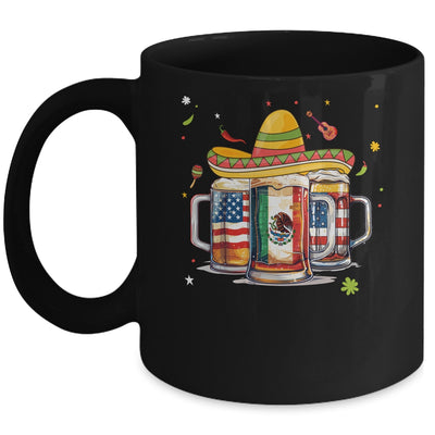 Beer Mexican USA Flag Cinco De Mayo Drinking Party Men Mug | teecentury