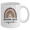Behavioral Health Squad Cute Nurse Rainbow Mug | teecentury