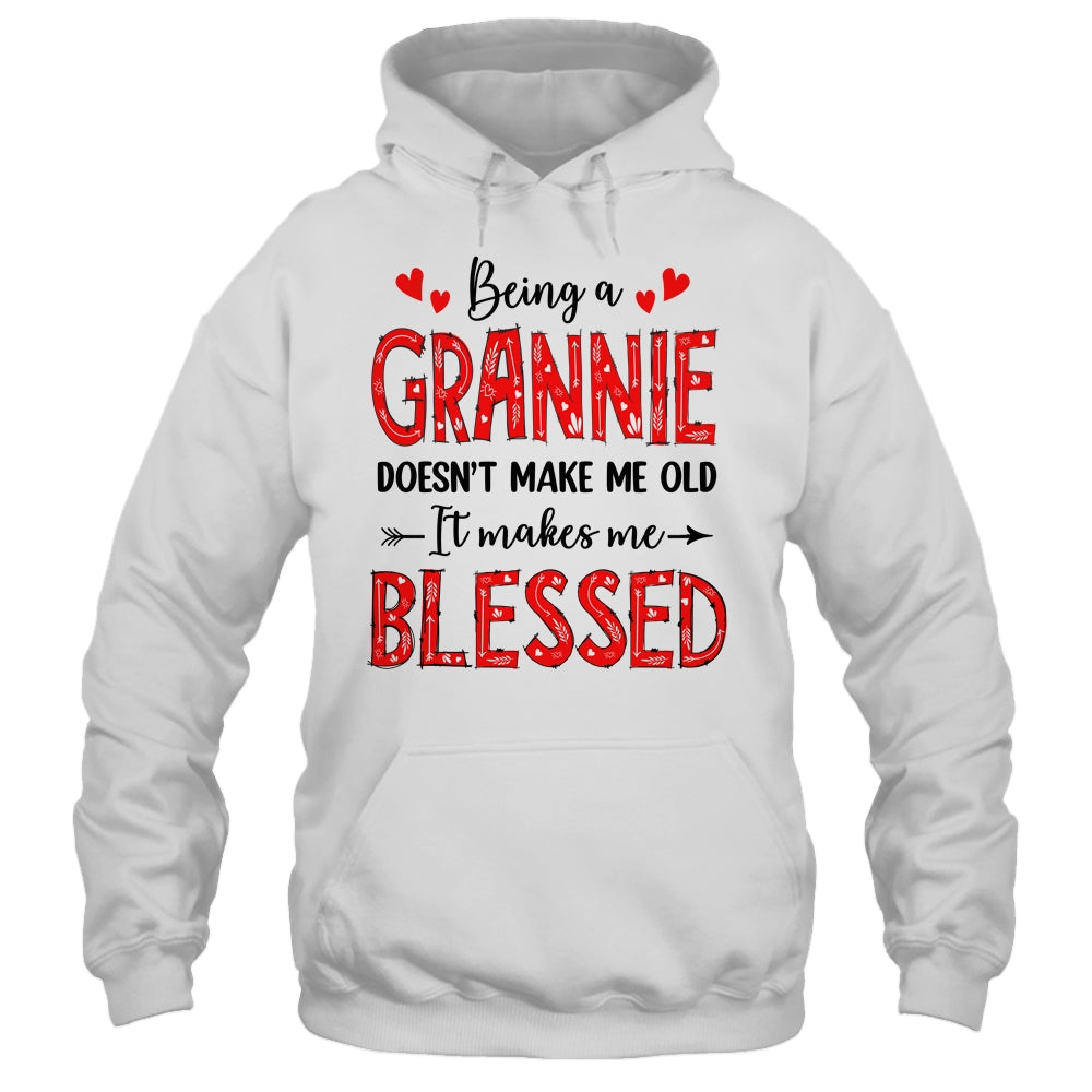 Being A Grannie Doesnt Make Me Old Blessed Mothers Day Shirt & Tank Top | teecentury