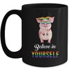 Believe In Yourself Lgbt Pride Pig Hope Everyone Respect Mug | teecentury