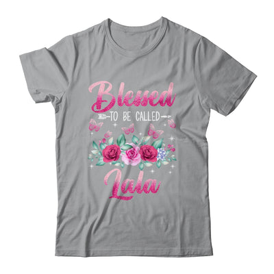 Bessed To Be Called Lala Mothers Day Birthday Rose Butterfly Shirt & Tank Top | teecentury