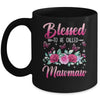 Bessed To Be Called Mawmaw Mothers Day Birthday Rose Butterfly Mug | teecentury