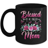 Bessed To Be Called Mom Mothers Day Birthday Rose Butterfly Mug | teecentury