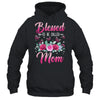 Bessed To Be Called Mom Mothers Day Birthday Rose Butterfly Shirt & Tank Top | teecentury