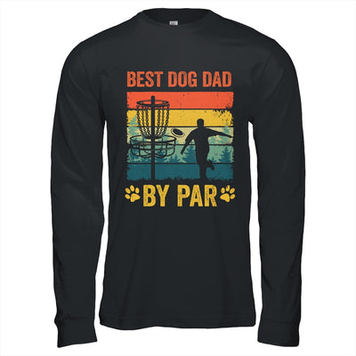 Best Dog Dad By Par Funny Vintage Frisbee Golf Disc Sport Shirt & Hoodie | teecentury