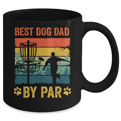 Best Dog Dad By Par Funny Vintage Frisbee Golf Disc Sport Mug | teecentury