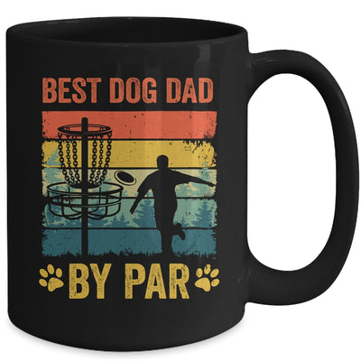 Best Dog Dad By Par Funny Vintage Frisbee Golf Disc Sport Mug | teecentury