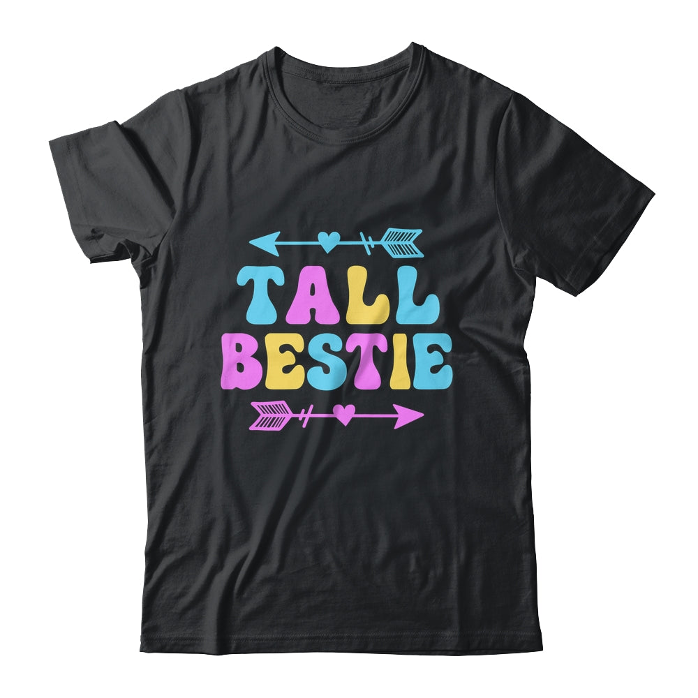 Best Friends Matching Tall Bestie Short Besties Squad BFF Shirt & Tank Top | teecentury