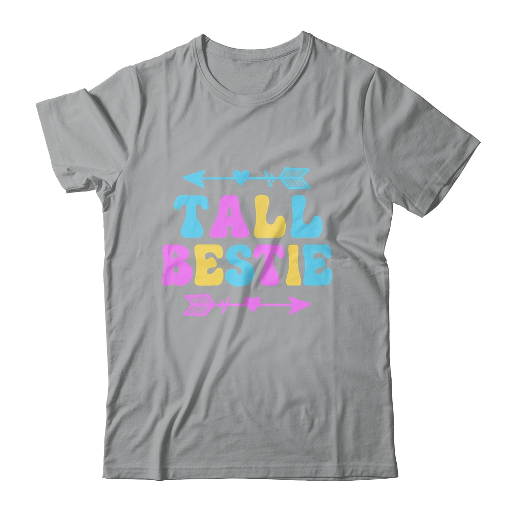 Best Friends Matching Tall Bestie Short Besties Squad BFF Shirt & Tank Top | teecentury