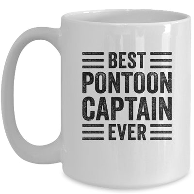 Best Pontoon Captain Ever For Men Women Pontoon Boat Party Mug | teecentury