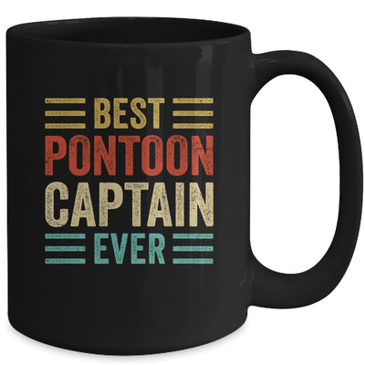 Best Pontoon Captain Ever Funny Pontoon Boat Boating Party Mug | teecentury