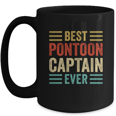 Best Pontoon Captain Ever Funny Pontoon Boat Boating Party Mug | teecentury