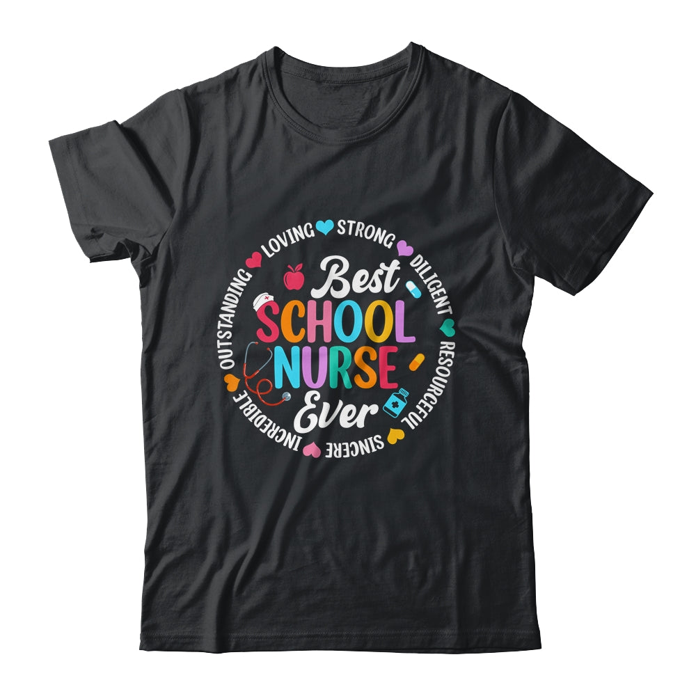 Best School Nurse Ever Appreciation Nursing Job School Shirt & Tank Top | teecentury