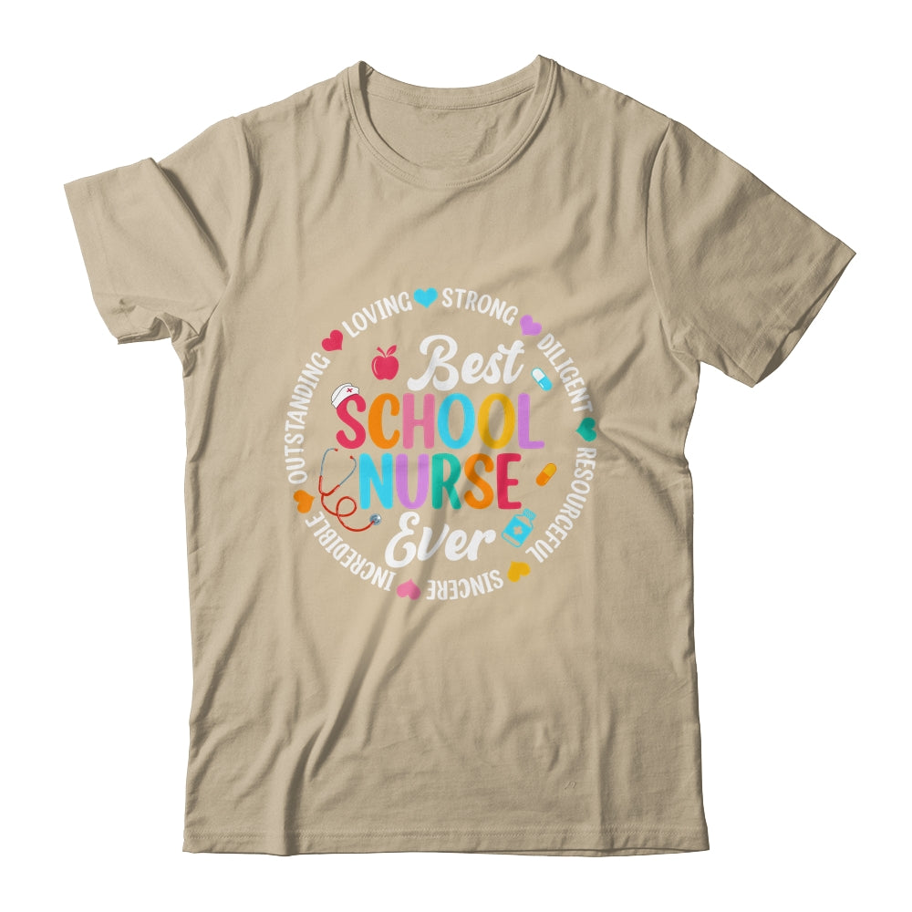 Best School Nurse Ever Appreciation Nursing Job School Shirt & Tank Top | teecentury
