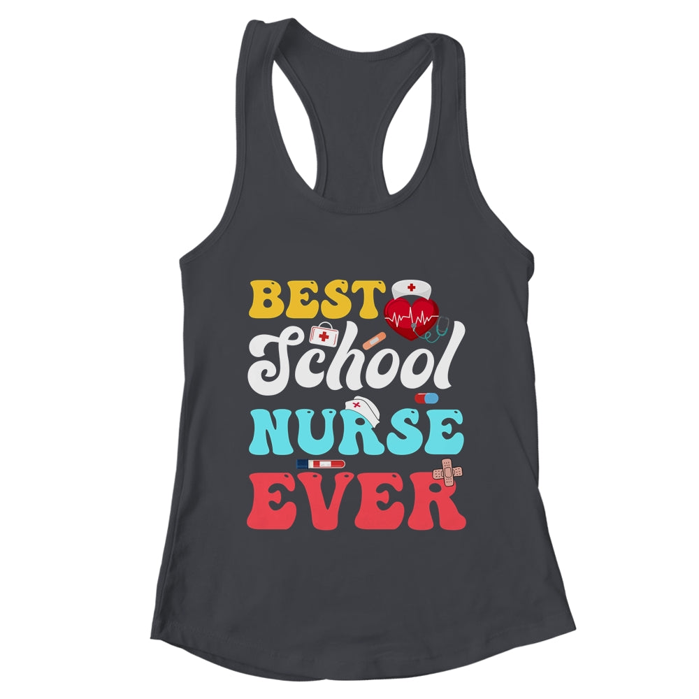 Best School Nurse Ever Nursing Nurses Job School Shirt & Tank Top | teecentury