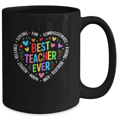 Best Teacher Ever Teacher Motivational Appreciation Week Mug | teecentury