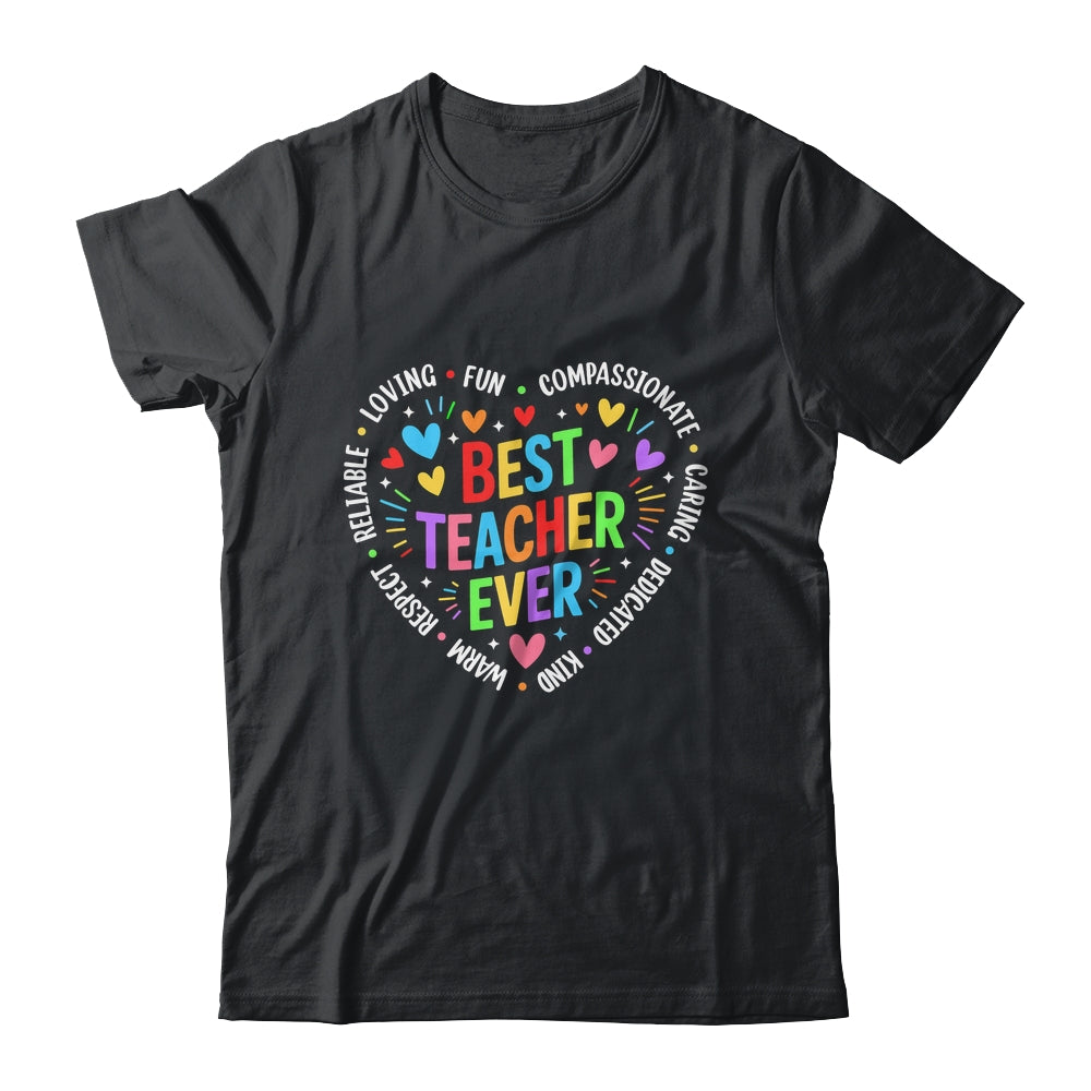 Best Teacher Ever Teacher Motivational Appreciation Week Shirt & Hoodie | teecentury