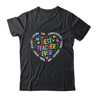 Best Teacher Ever Teacher Motivational Appreciation Week Shirt & Hoodie | teecentury