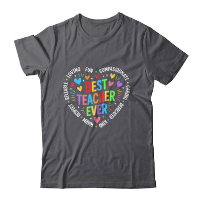 Best Teacher Ever Teacher Motivational Appreciation Week Shirt & Hoodie | teecentury
