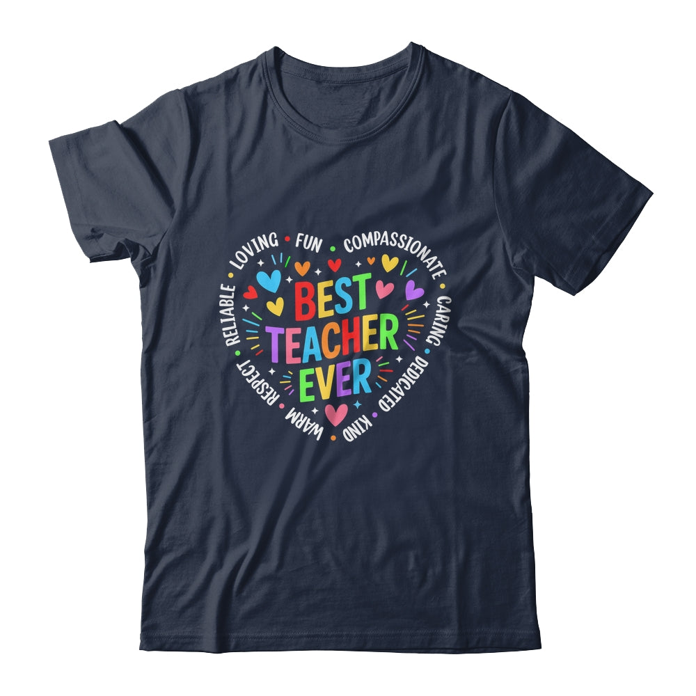 Best Teacher Ever Teacher Motivational Appreciation Week Shirt & Hoodie | teecentury