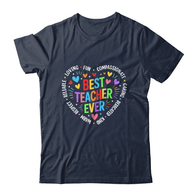 Best Teacher Ever Teacher Motivational Appreciation Week Shirt & Hoodie | teecentury