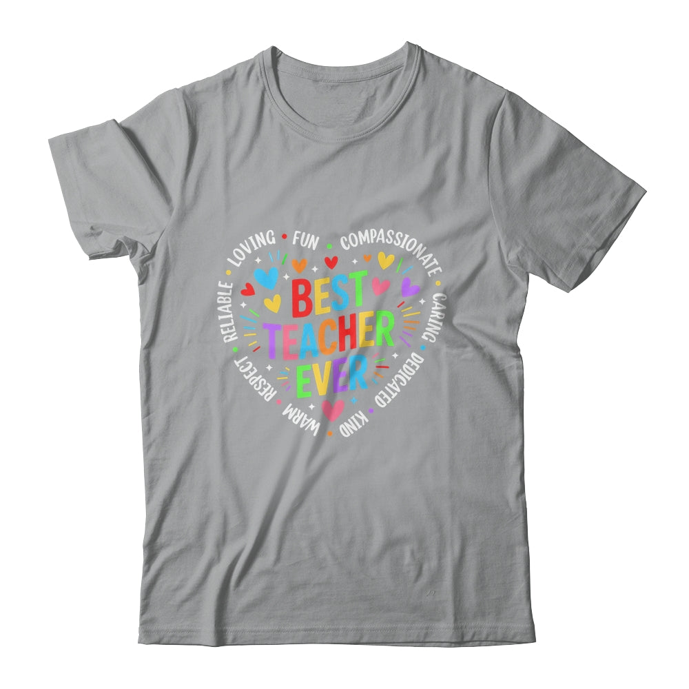 Best Teacher Ever Teacher Motivational Appreciation Week Shirt & Hoodie | teecentury