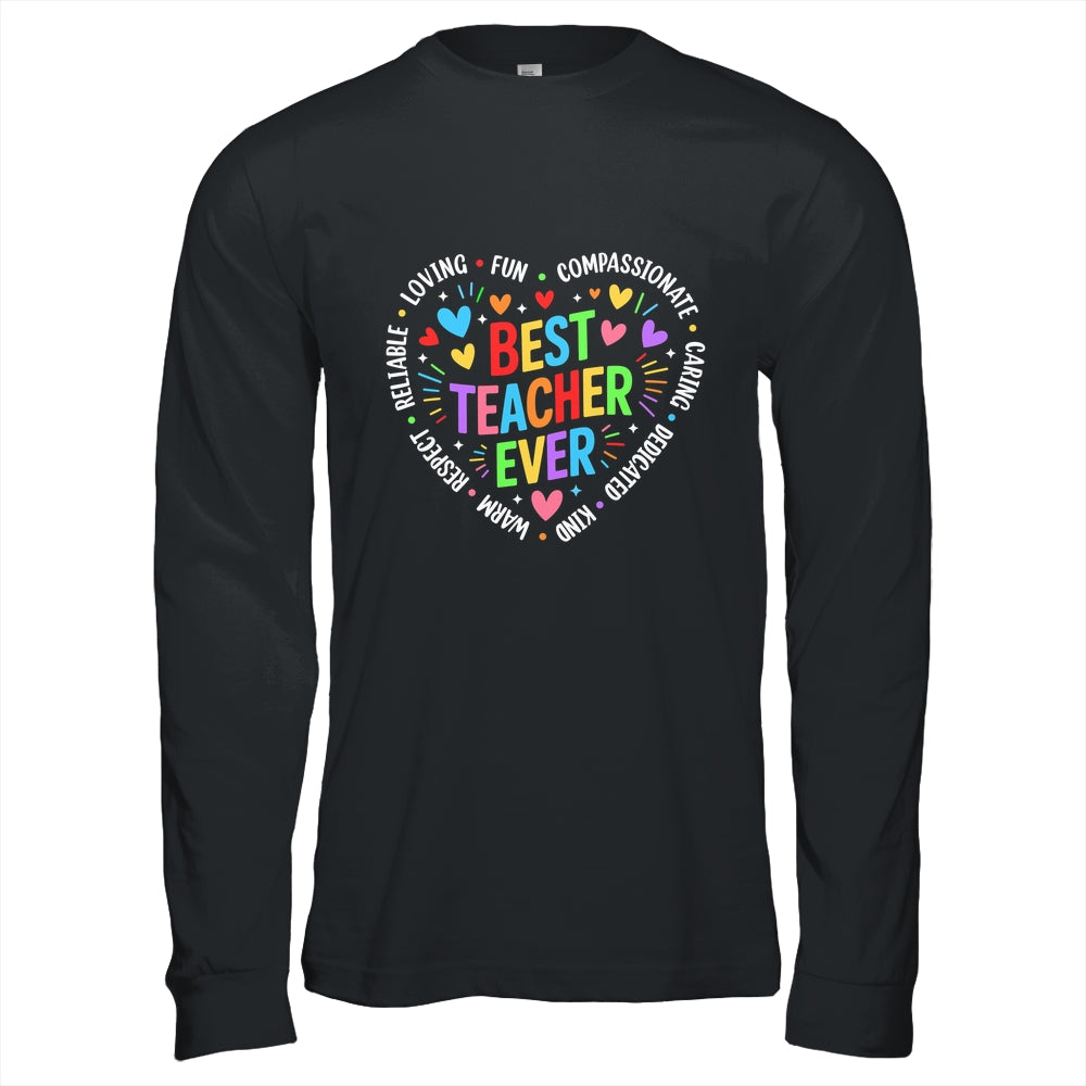Best Teacher Ever Teacher Motivational Appreciation Week Shirt & Hoodie | teecentury