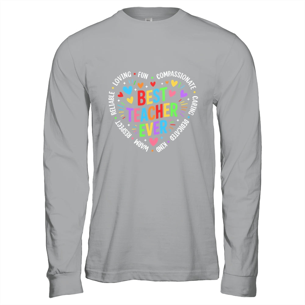 Best Teacher Ever Teacher Motivational Appreciation Week Shirt & Hoodie | teecentury