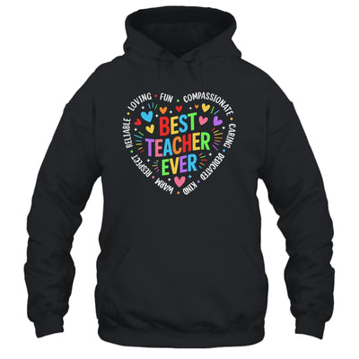 Best Teacher Ever Teacher Motivational Appreciation Week Shirt & Hoodie | teecentury