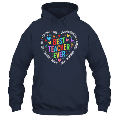 Best Teacher Ever Teacher Motivational Appreciation Week Shirt & Hoodie | teecentury