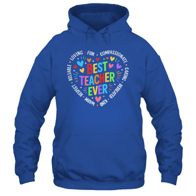 Best Teacher Ever Teacher Motivational Appreciation Week Shirt & Hoodie | teecentury