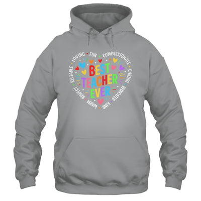 Best Teacher Ever Teacher Motivational Appreciation Week Shirt & Hoodie | teecentury