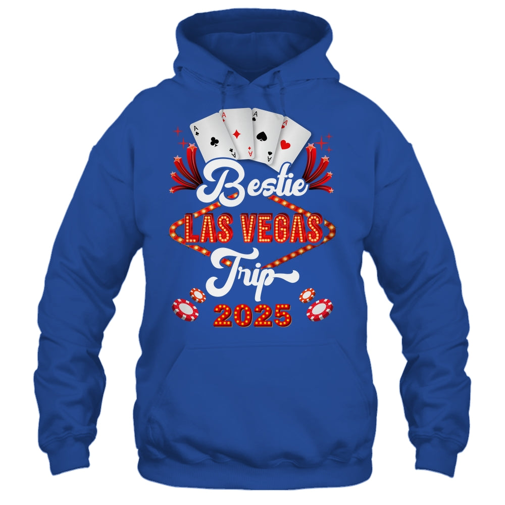 Bestie Las Vegas Trip 2025 Sister Squad Vacation Matching Shirt & Tank Top | teecentury