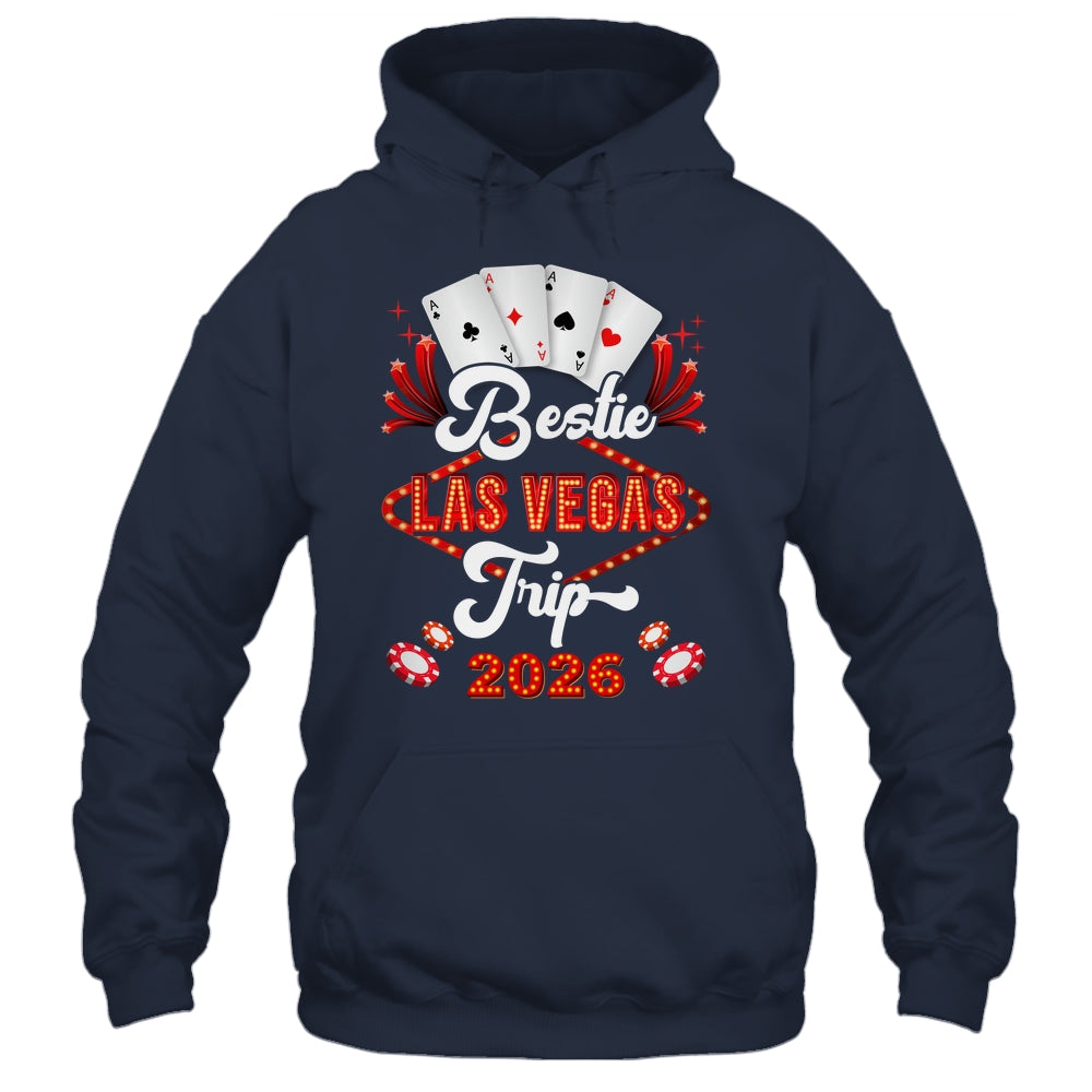 Bestie Las Vegas Trip 2026 Sister Squad Vacation Matching Shirt & Tank Top | teecentury
