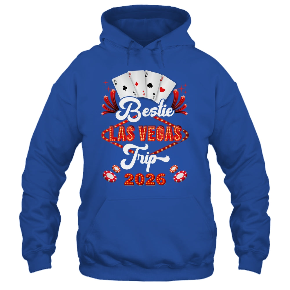 Bestie Las Vegas Trip 2026 Sister Squad Vacation Matching Shirt & Tank Top | teecentury