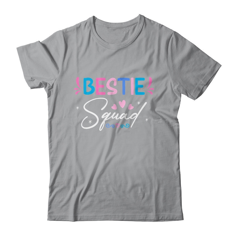 Bestie Squad Cute Best Friend Forever For Women Girls Heart Shirt & Tank Top | teecentury