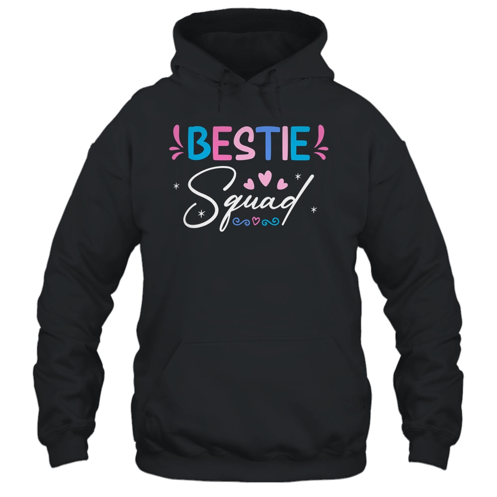 Bestie Squad Cute Best Friend Forever For Women Girls Heart Shirt & Tank Top | teecentury