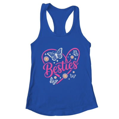 Besties BFF Bestfriends Heart Matching Girls Friends Bestie Shirt & Tank Top | teecentury